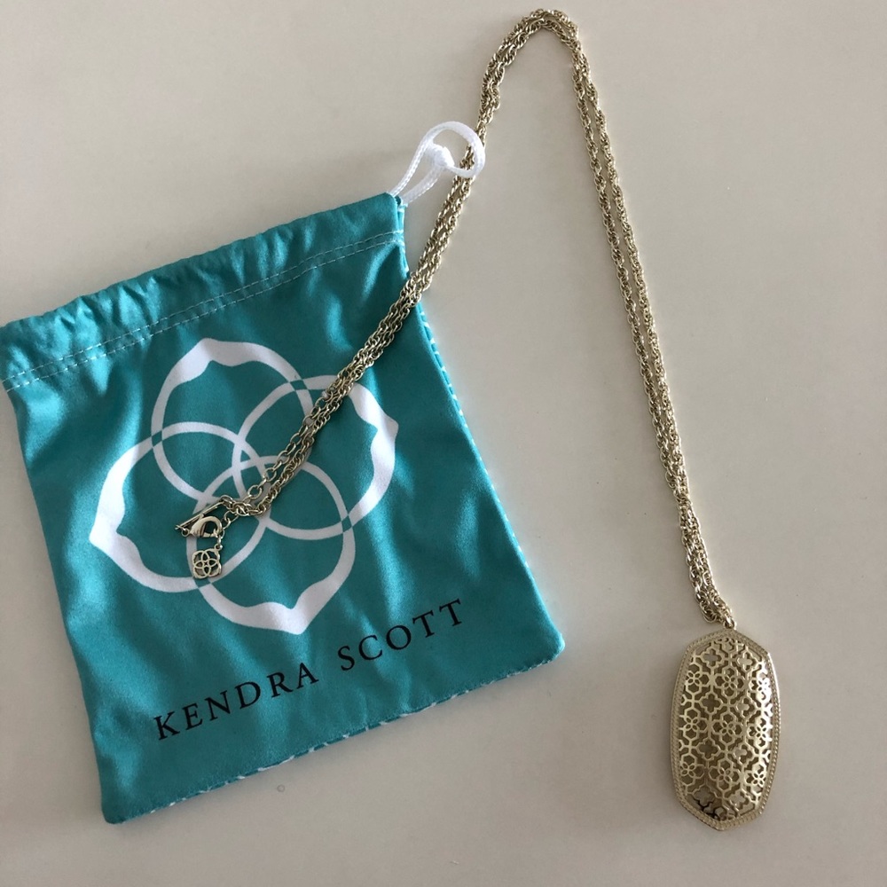 Kendra Scott Filigree Pendant Necklace